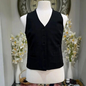 Classic Black Edward's Vest Size Medium